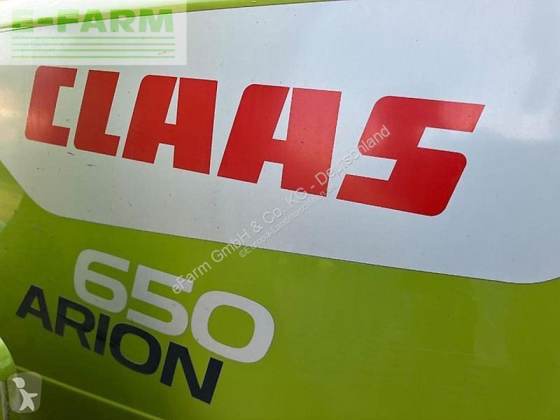 Landbrugstraktor Claas  arion 650 cis + fl140 CIS+