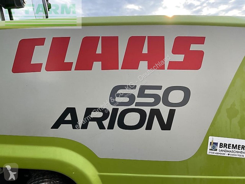 Landbrugstraktor Claas  arion 650 cmatic &...