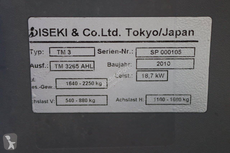 Tractor Iseki TM 3265