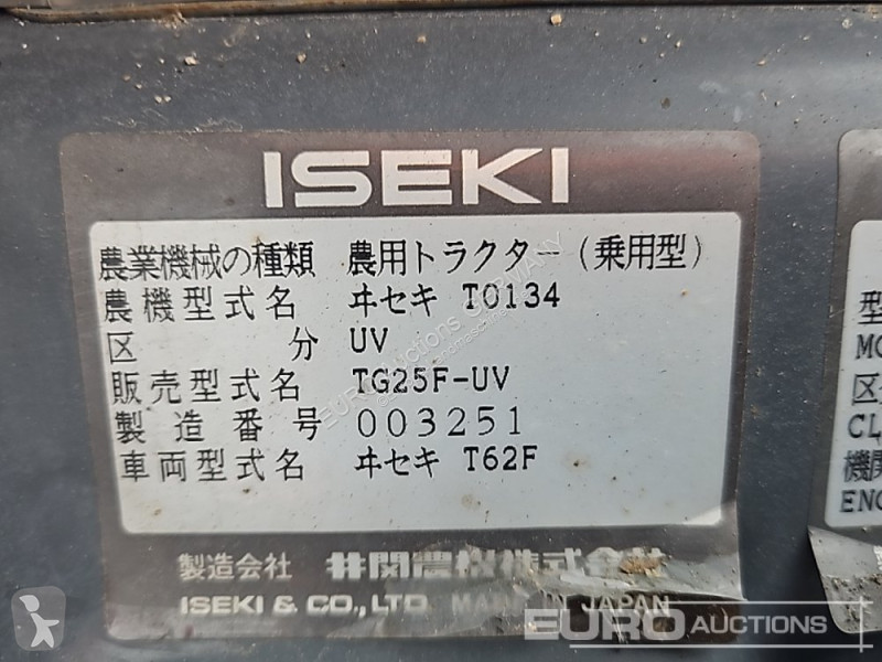 Lantbrukstraktor Iseki TG25F-UV