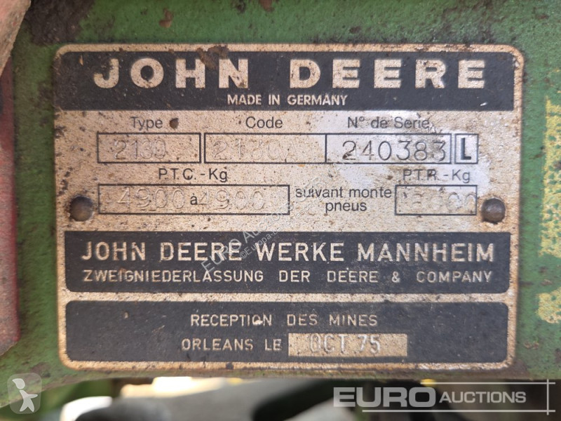 Lantbrukstraktor John Deere 2130