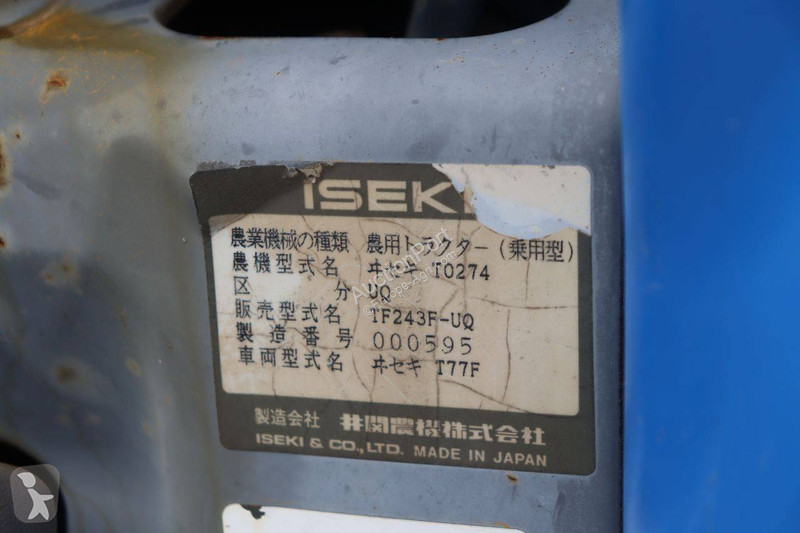 Tracteur agricole Iseki TF243F