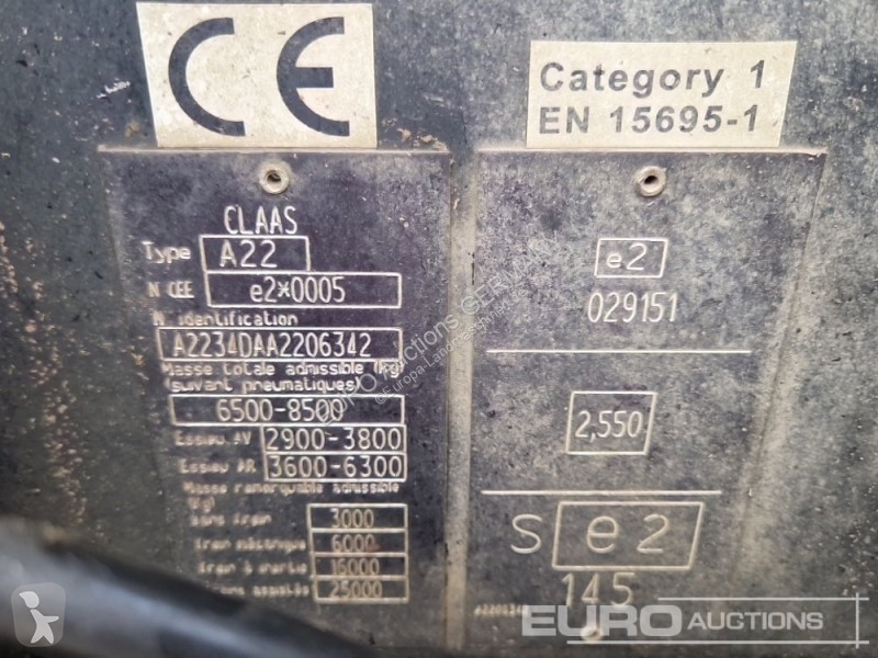 Landbrugstraktor Claas Axos 340