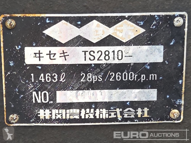 Tracteur agricole Iseki TS2810