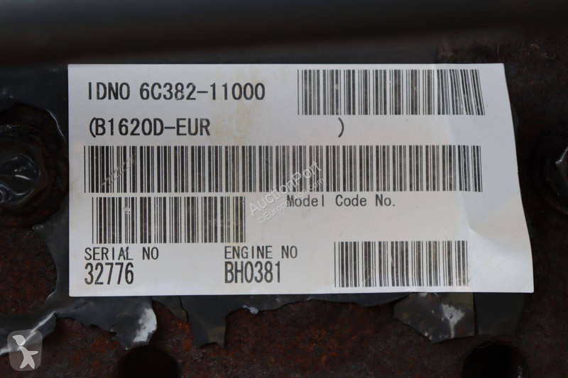 Tractor agrícola Kubota B1620D