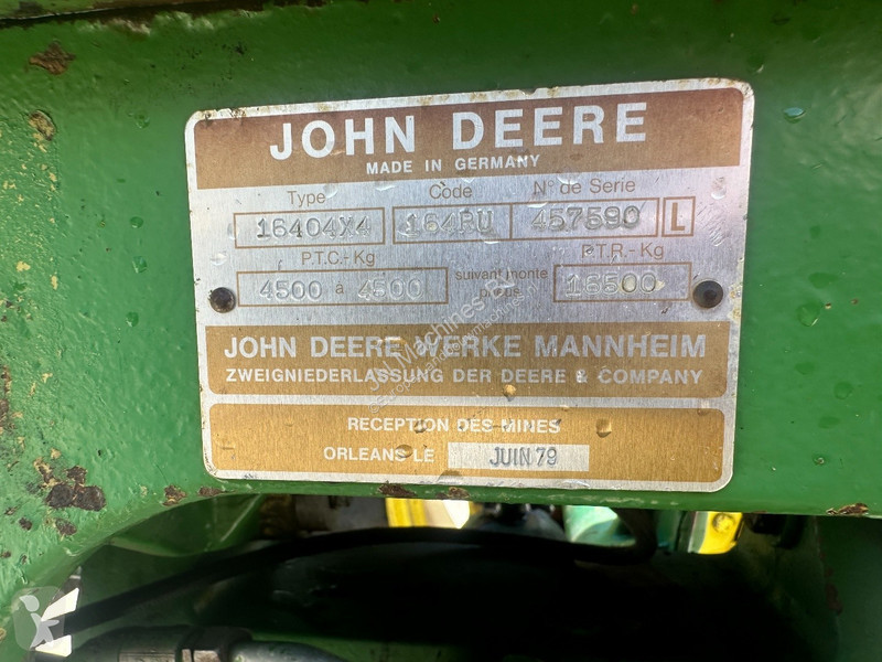 Tractor John Deere 1640 4x4