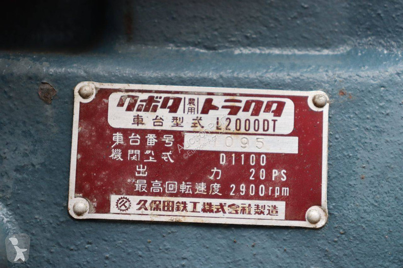 Kubota L2000DT tractor