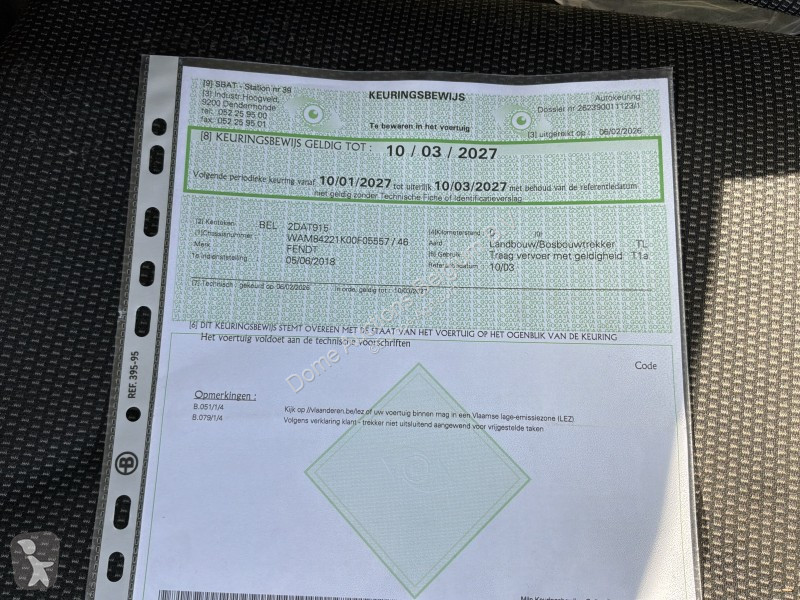 Tracteur agricole Fendt 828 Vario
