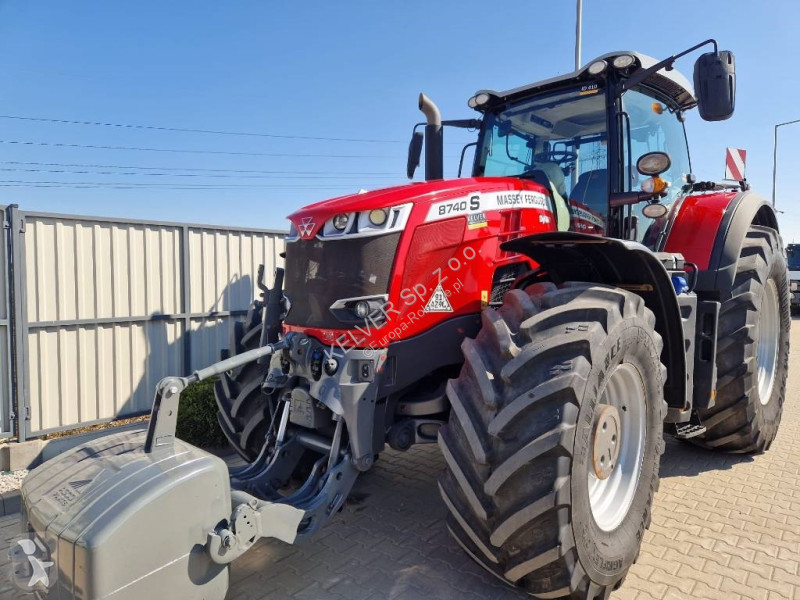 Tractor agrícola Massey Ferguson 8740S DYNA-VT...