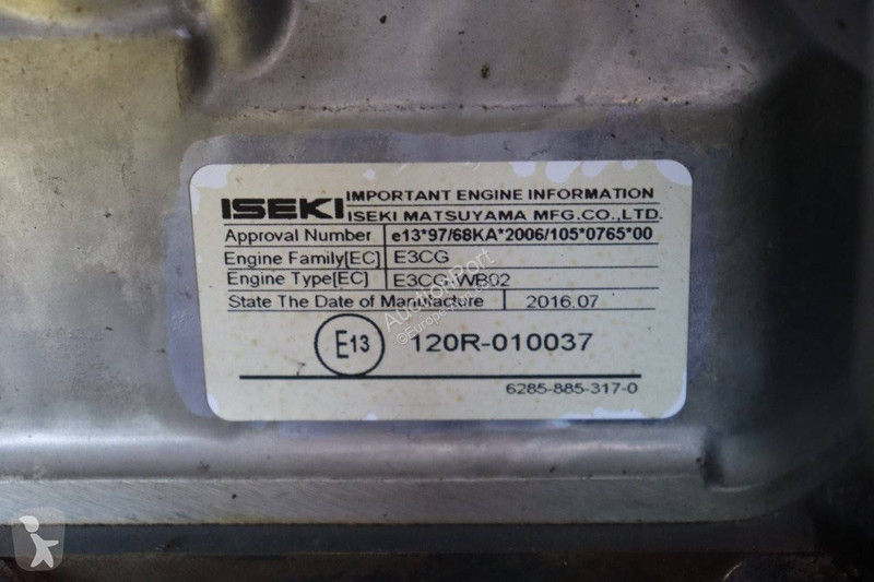 Tractor Iseki TG6370