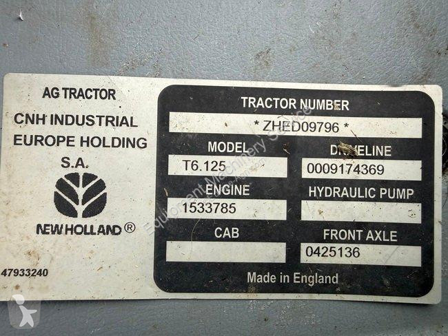 Landbrugstraktor New Holland  T 6.125 S