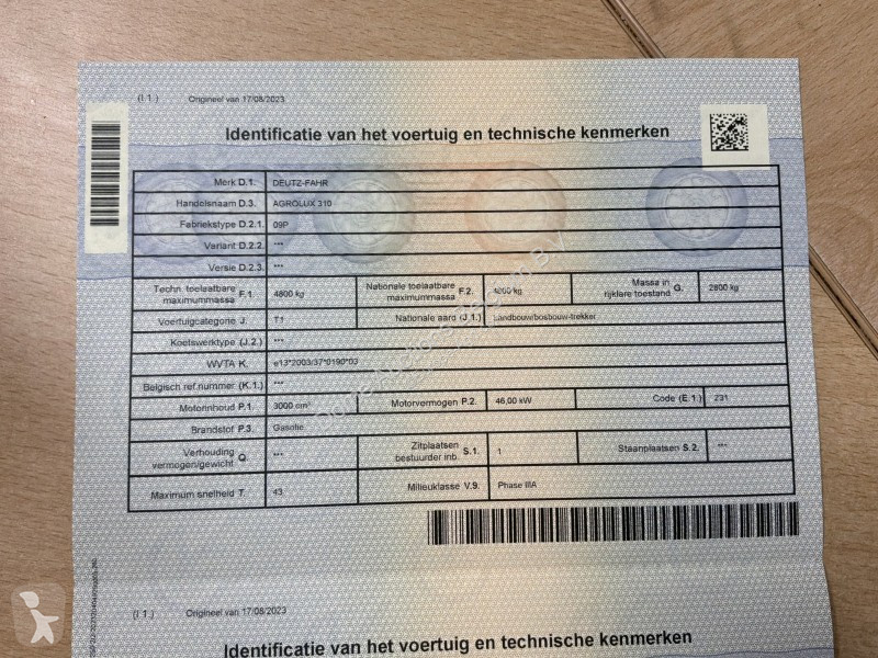 Lantbrukstraktor Deutz-Fahr