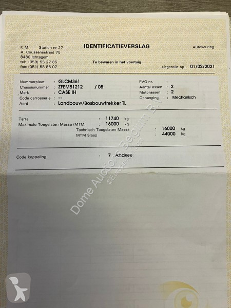 Lantbrukstraktor Case CVX 270