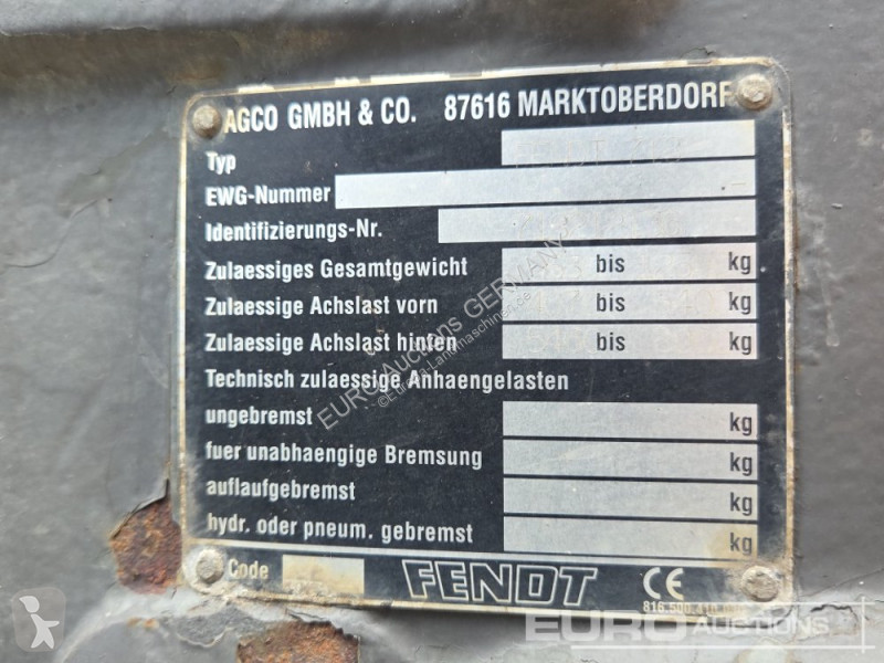 Tractor Fendt 818 TMS