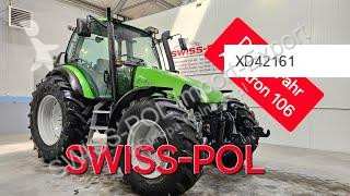 Tracteur agricole Deutz-Fahr Agrotron 106