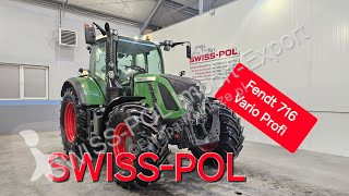 Tracteur agricole Fendt 716 Vario Profi