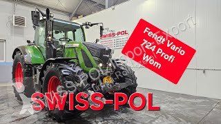 Tracteur agricole Fendt 724 Vario Profi