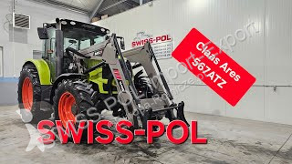 Tracteur agricole Claas Ares 567 ATZ