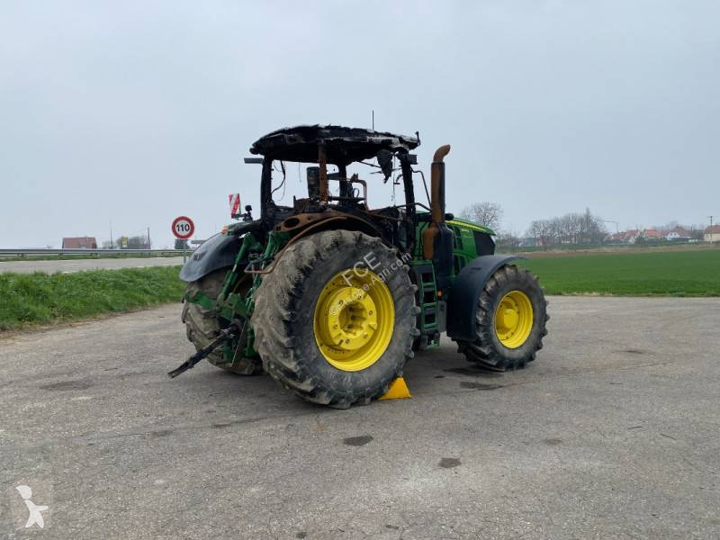 Tractor John Deere 6250 R / AutoPower endommagé