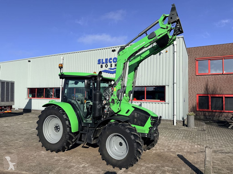 Tractor Deutz-Fahr 5095 + Stoll Profi-line