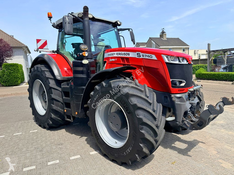 Landbrugstraktor Massey Ferguson 8740S Stage V