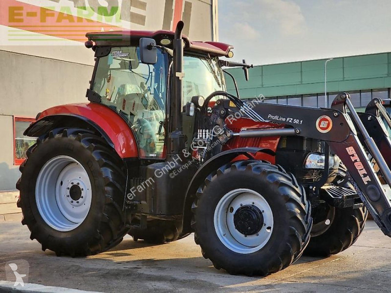 Case  puma 150 + încărcător frontal stoll tractor