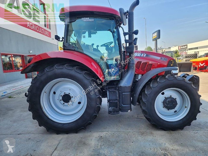 Case  maxxum 130 + set roți tehnologice tractor