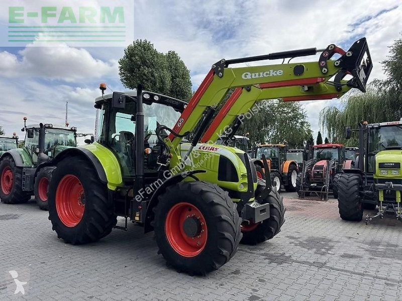 Traktor Claas  arion 640 cis + quicke q65