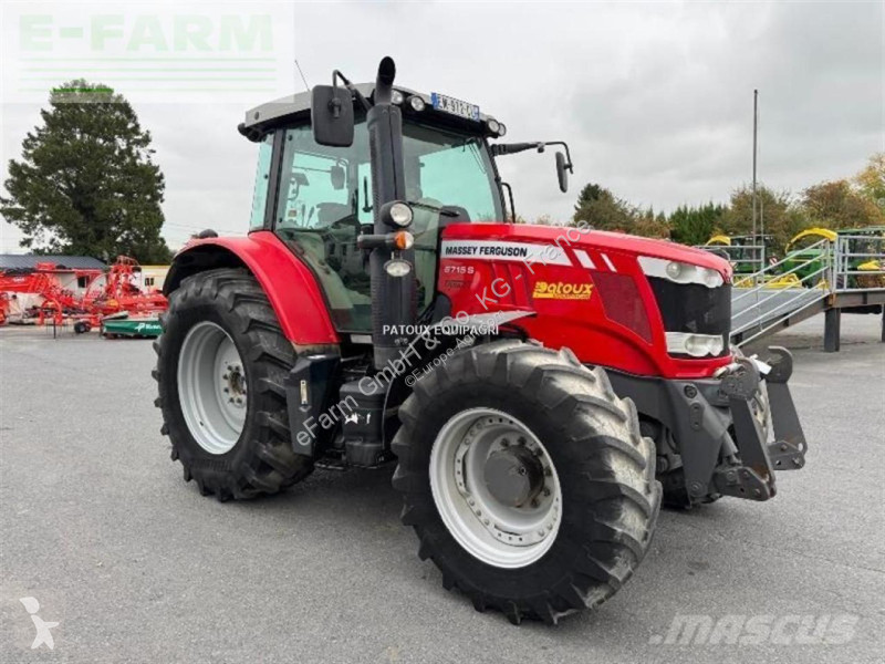 Landbrugstraktor Massey Ferguson  6715 s dyna vt