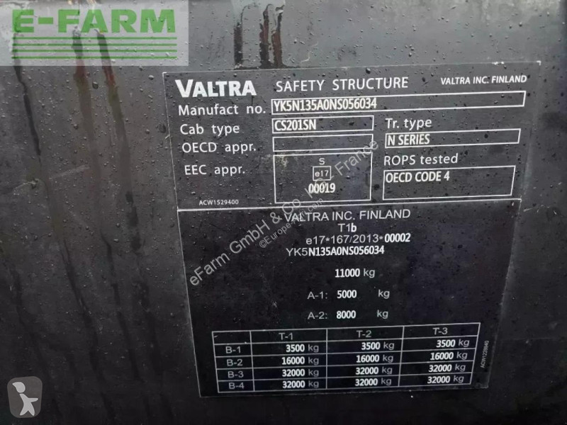 Landbrugstraktor Valtra  n135 active Active