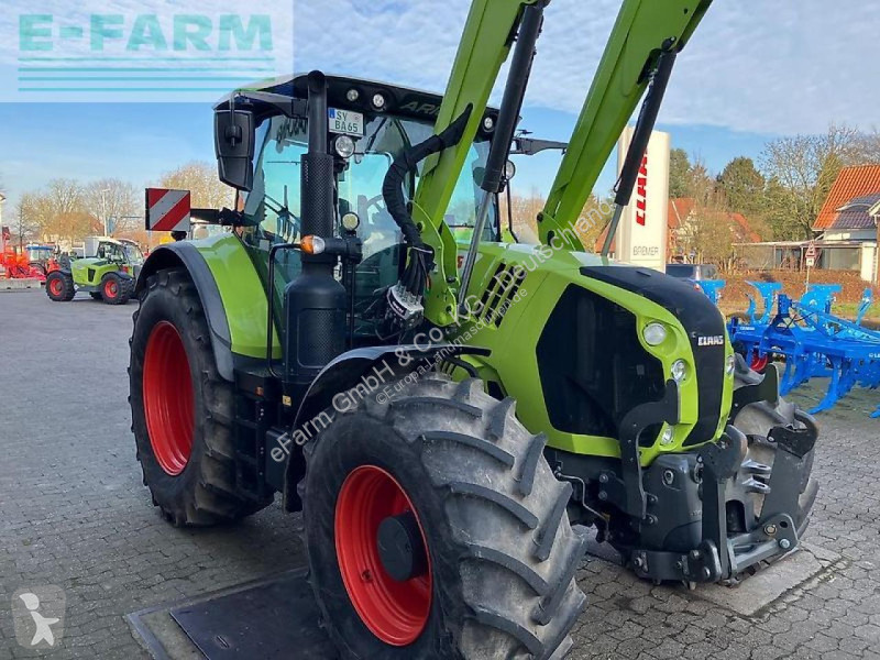 Landbrugstraktor Claas  arion 650 cis + fl140 CIS+