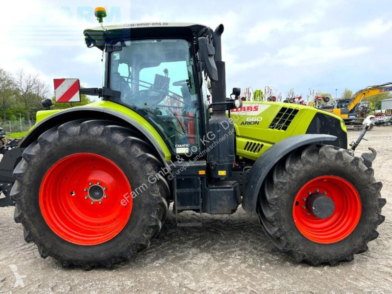 Landbrugstraktor Claas  arion 660 cmatic cebis,...
