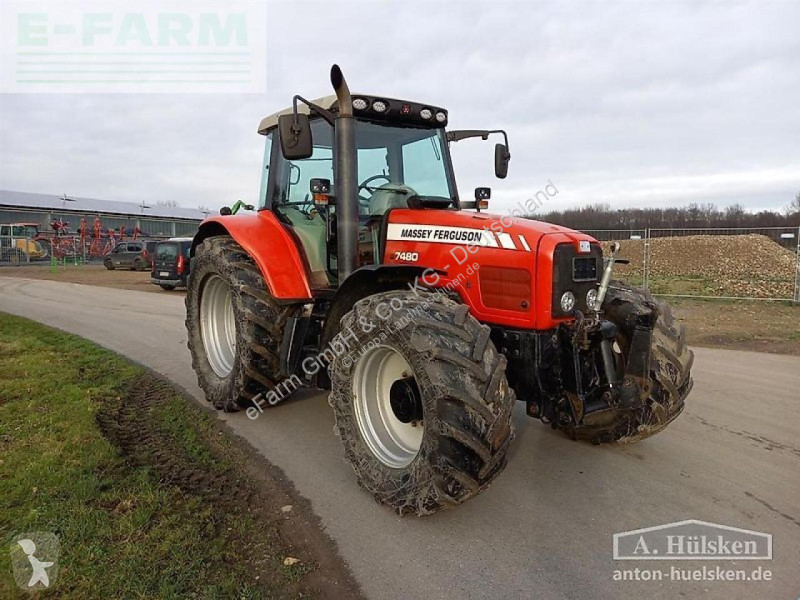 Landbrugstraktor Massey Ferguson  mf 7480