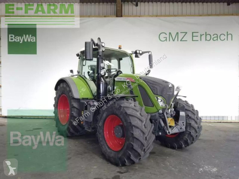 Landbrugstraktor Fendt  724 vario s4 profi plus