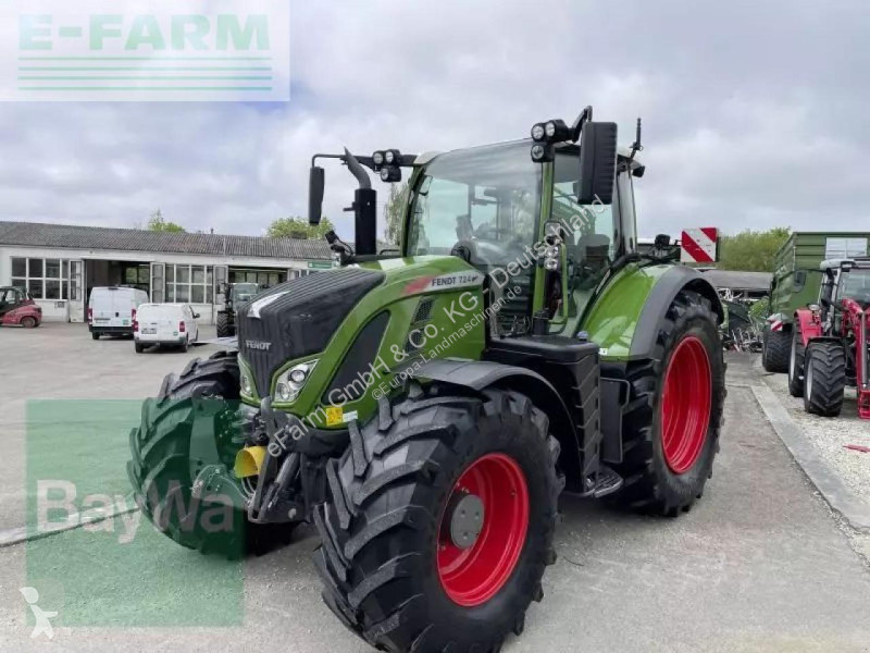 Landbrugstraktor Fendt  724 vario s4 profi plus