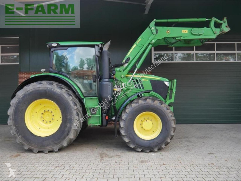 Landbrugstraktor John Deere  6195r ap + frontlader