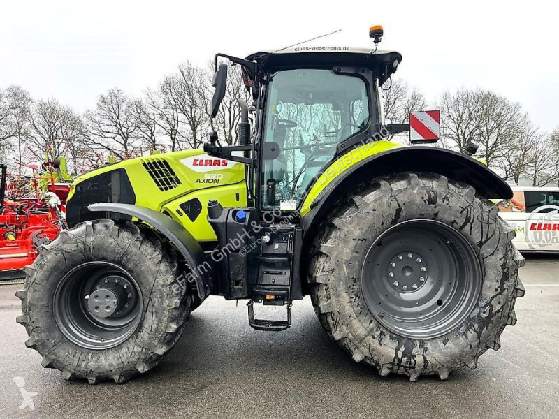 Landbrugstraktor Claas  axion 830 cmatic cebis,...