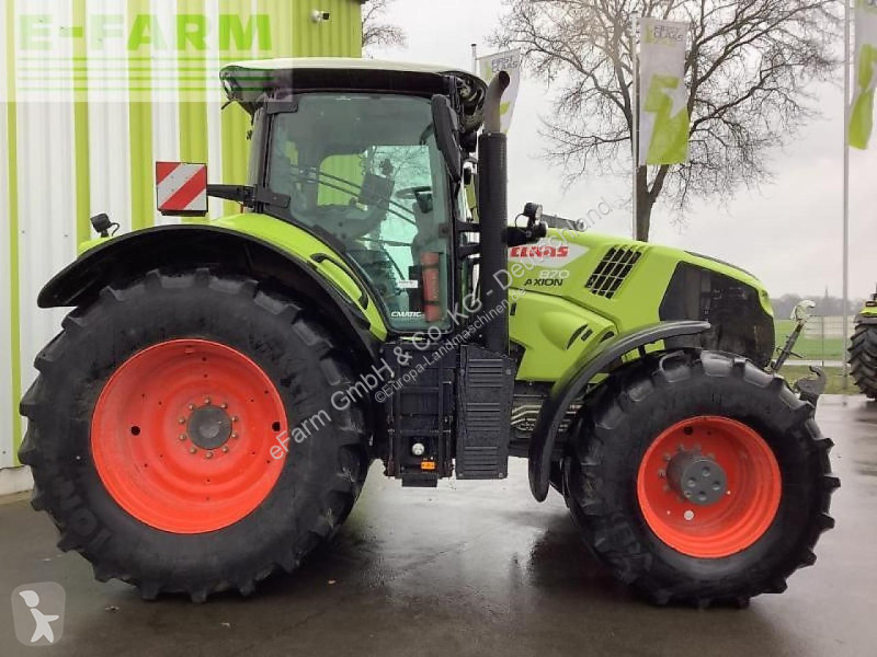 Landbrugstraktor Claas  axion 870 cmatic cebis
