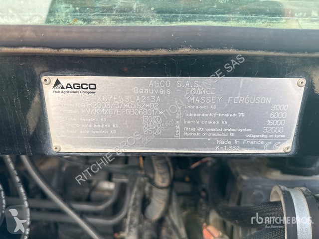 Tractor Massey Ferguson  7724
