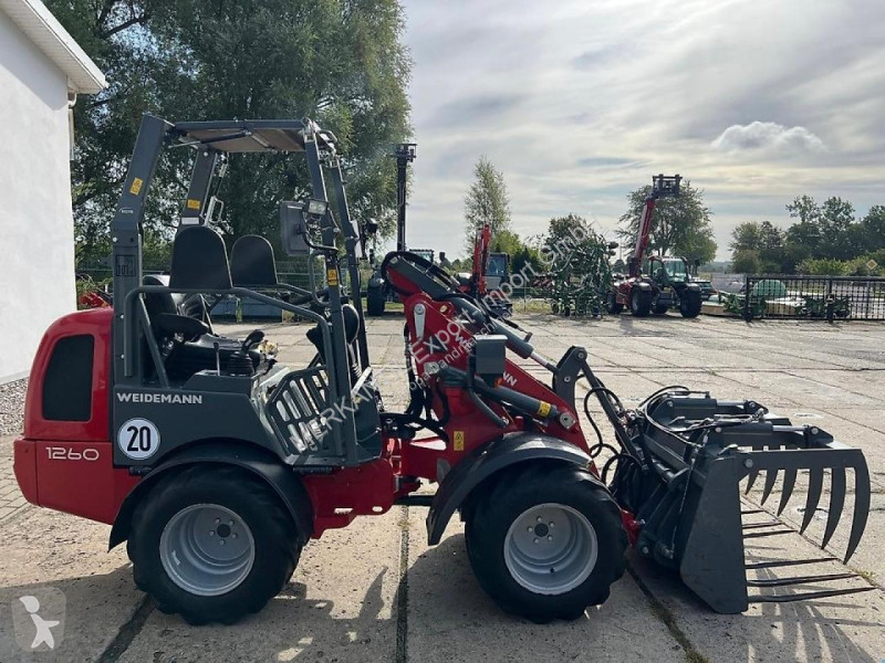 Weidemann  1260 EPS-Klappdach / ECS  tractor