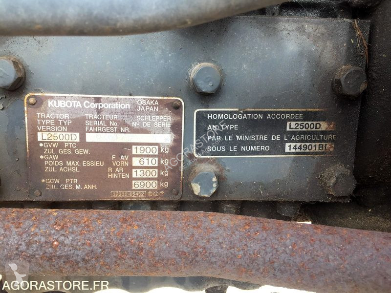 Tractor Kubota L2500D