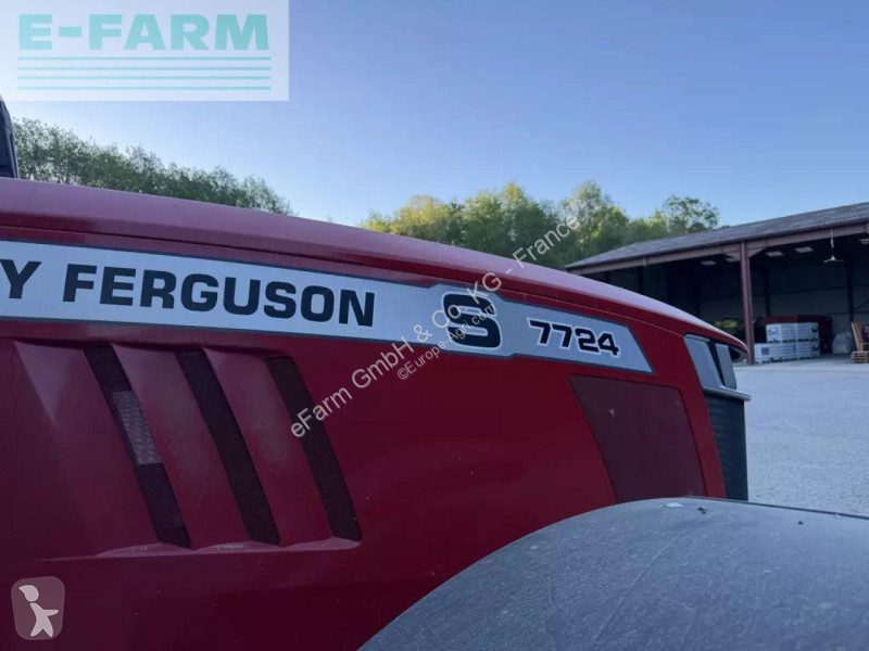 Tracteur agricole Massey Ferguson  7724s dyna-6