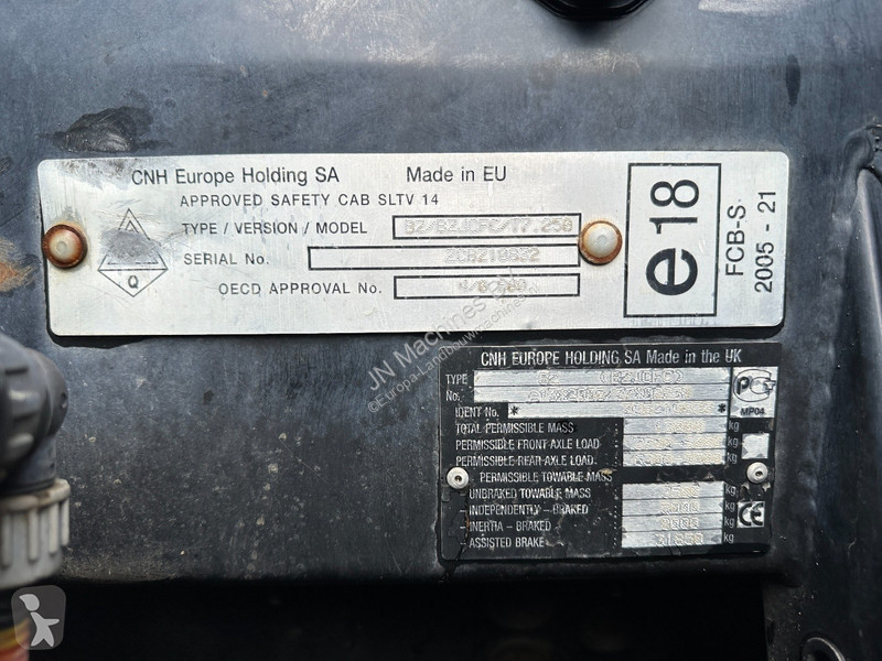 Tracteur agricole New Holland T7.250 Power Command