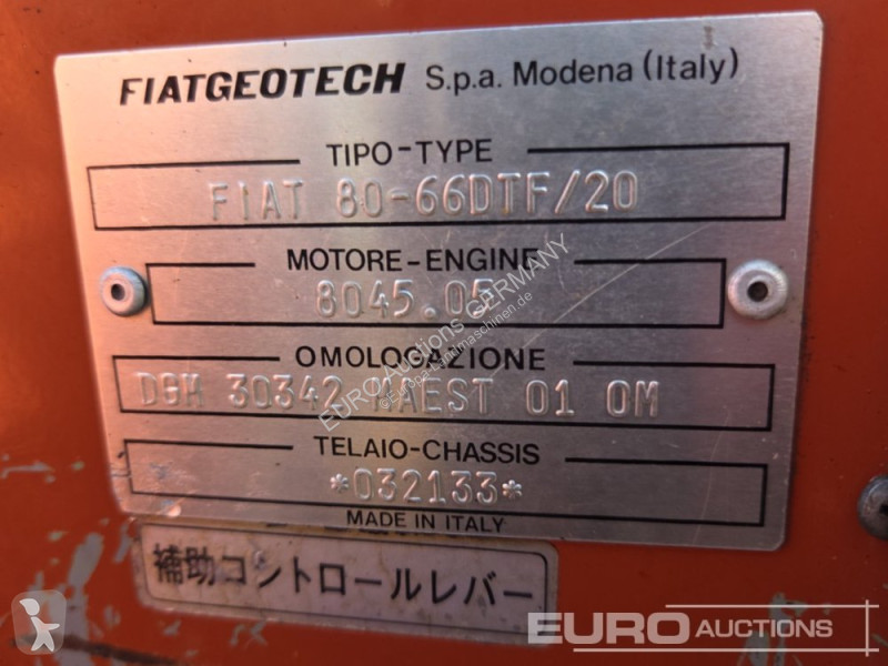 Сільськогосподарський трактор Fiat 80-66D7F/20