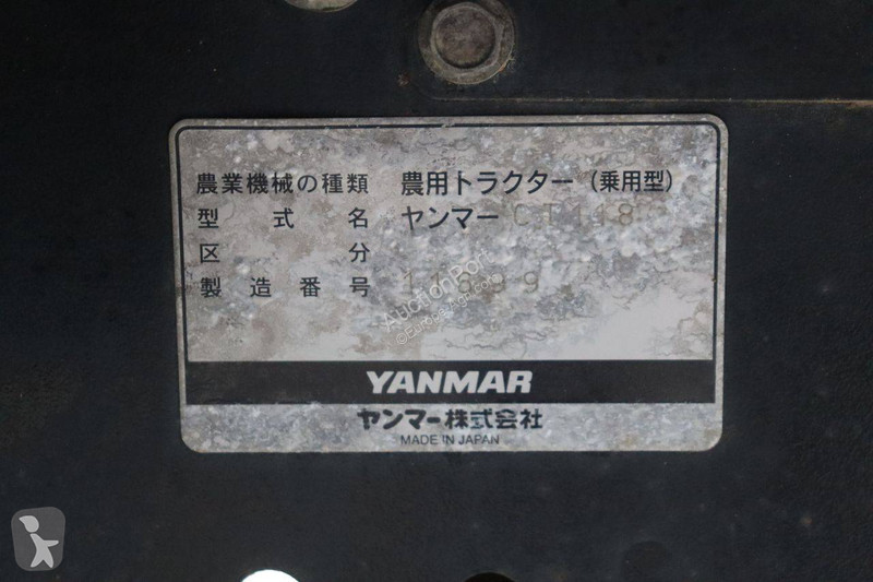 Zemědělský traktor Yanmar CT118