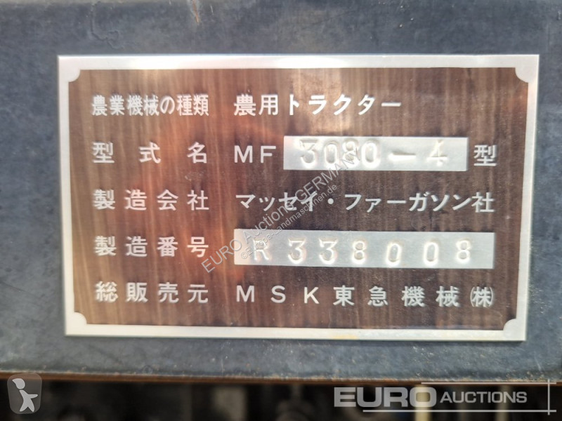 Lantbrukstraktor Massey Ferguson 3080