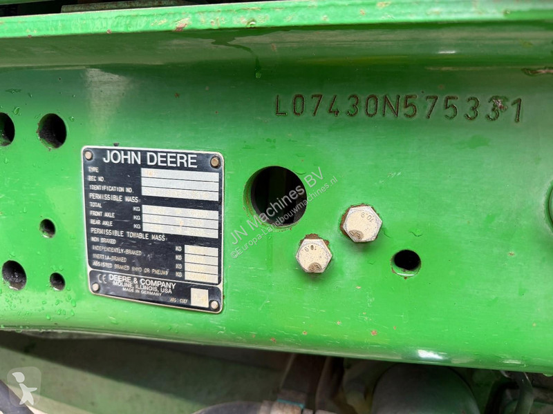 Tractor John Deere 7430 Excellent condition