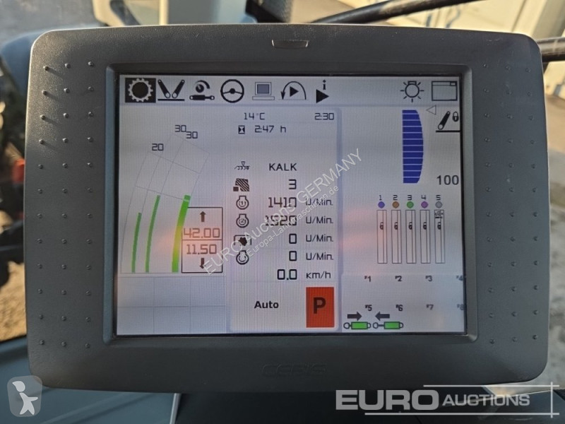 Tracteur agricole Claas Axion 830 CMATIC