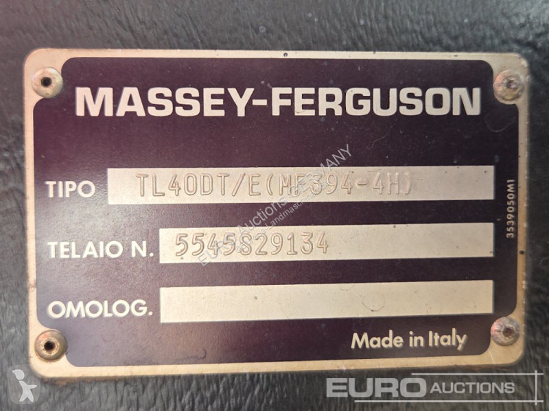 Ciągnik Massey Ferguson MF394-4H