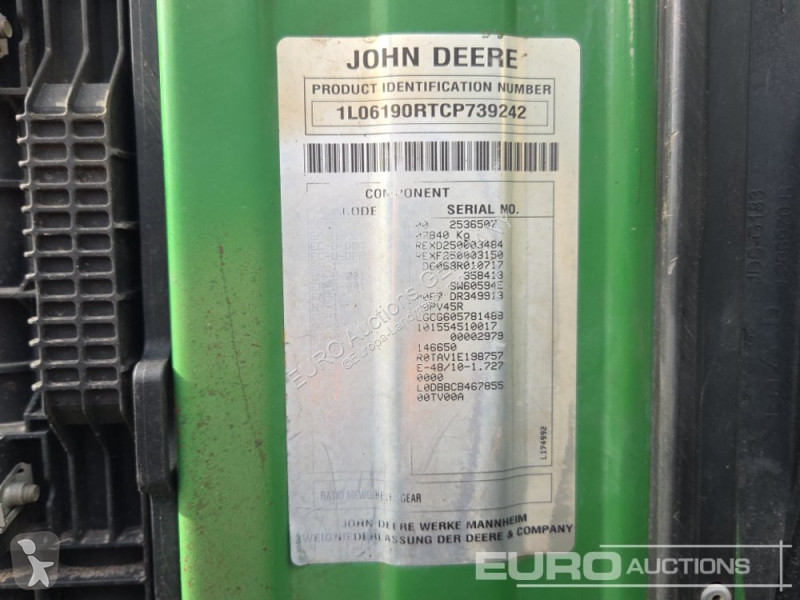 Tractor John Deere 6190R AP